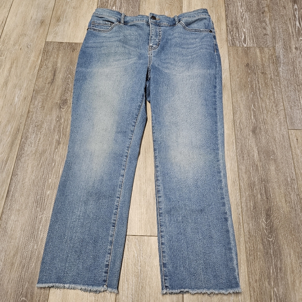 Code Bleu 4 Piece Bundle Straight Cropped Capri J… - image 5